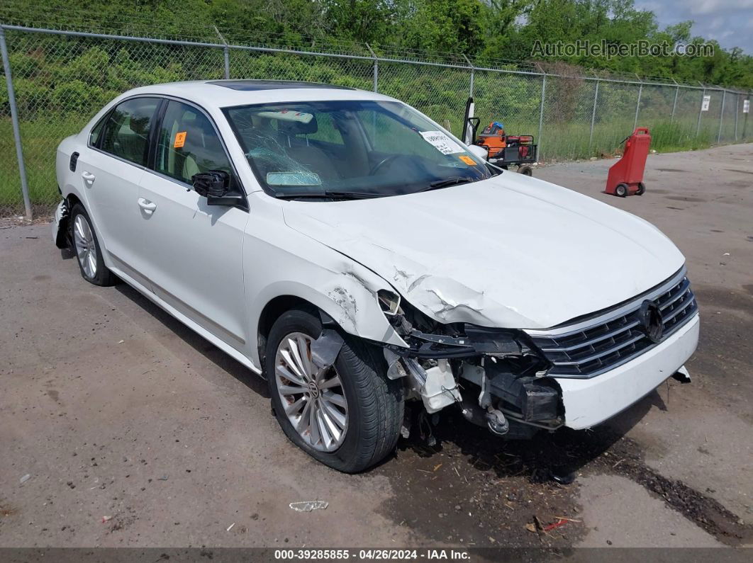 2016 Volkswagen Passat 1.8t Se White vin: 1VWBS7A3XGC053329