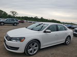 2014 Volkswagen Passat Se White vin: 1VWBT7A30EC063121