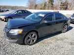 2014 Volkswagen Passat Se Черный vin: 1VWBT7A30EC068318