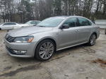 2014 Volkswagen Passat Se Silver vin: 1VWBT7A30EC106792