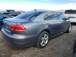 2014 Volkswagen Passat Se Gray vin: 1VWBT7A30EC108543