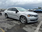 2015 Volkswagen Passat Se Silver vin: 1VWBT7A30FC025549