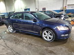 2015 Volkswagen Passat Se Синий vin: 1VWBT7A30FC066053