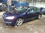 2015 Volkswagen Passat Se Blue vin: 1VWBT7A30FC066053