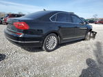 2016 Volkswagen Passat Se Черный vin: 1VWBT7A30GC023558