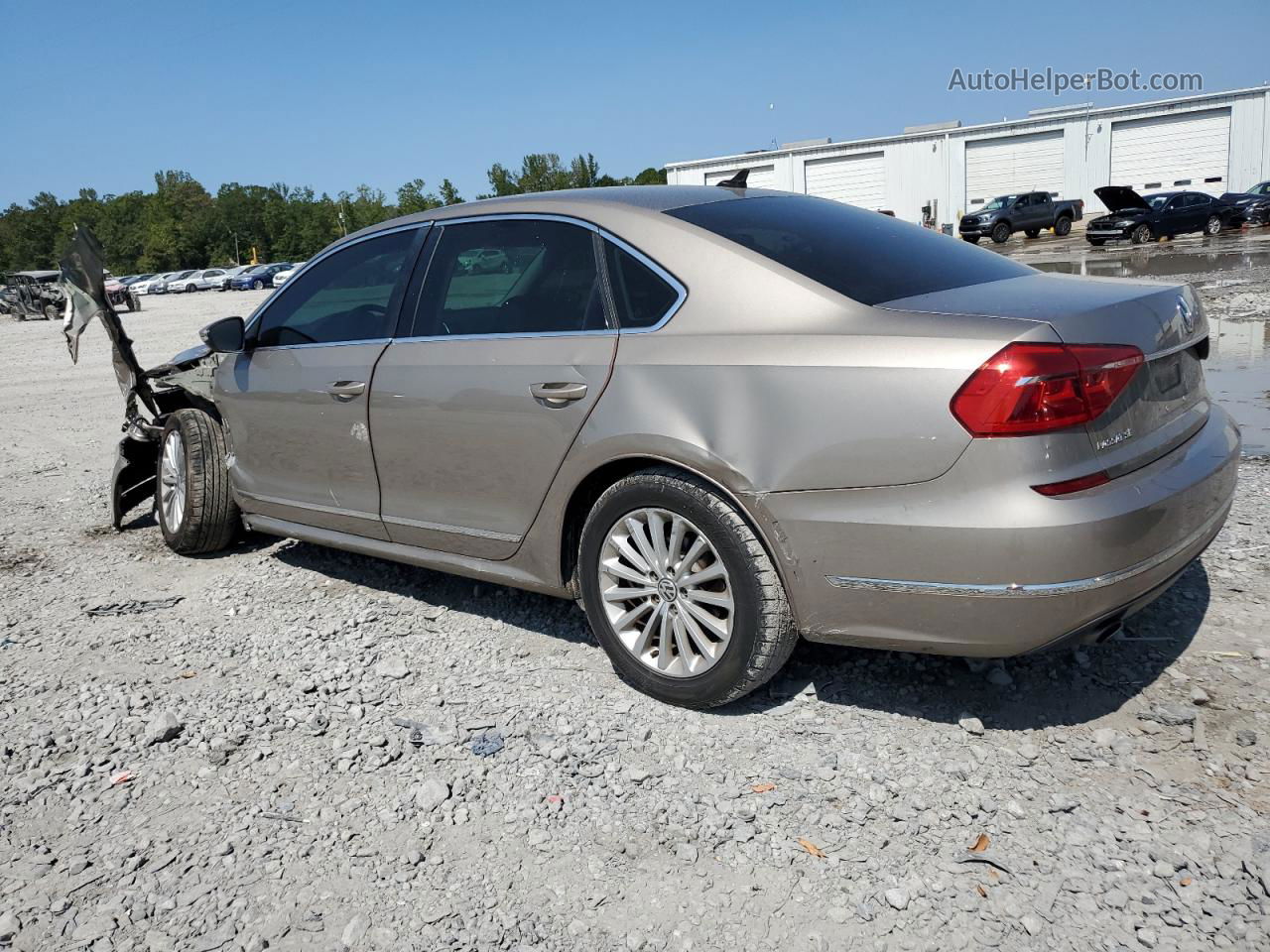 2016 Volkswagen Passat Se Gold vin: 1VWBT7A30GC026654