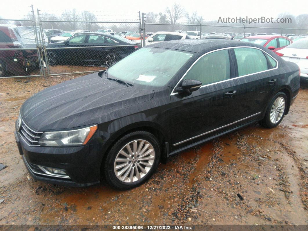 2016 Volkswagen Passat 1.8t Se Черный vin: 1VWBT7A30GC060769