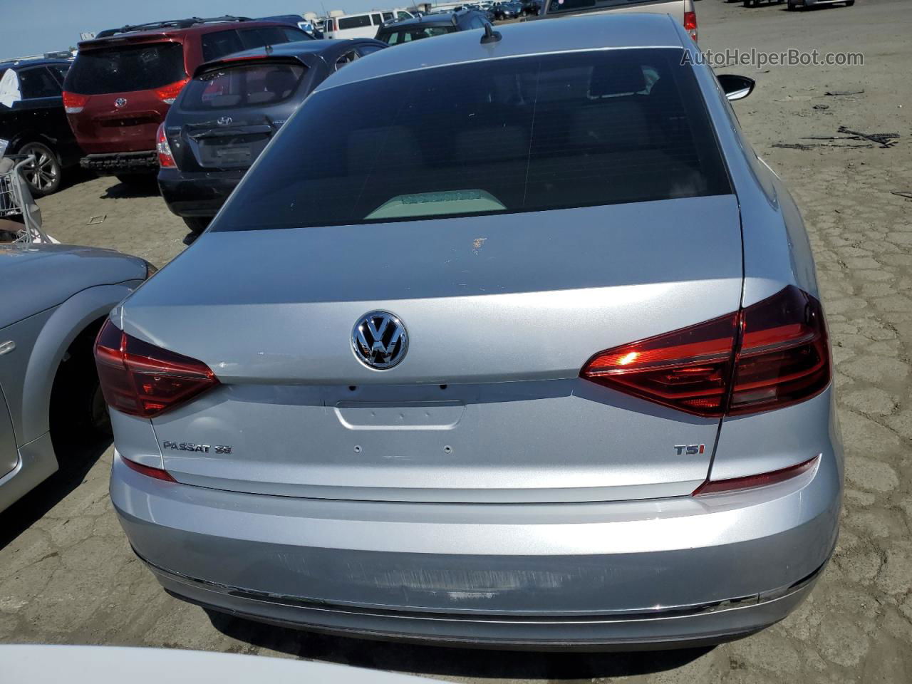 2017 Volkswagen Passat Se Gray vin: 1VWBT7A30HC015199