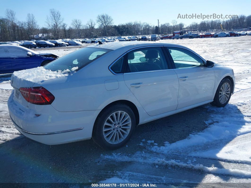 2017 Volkswagen Passat 1.8t Se White vin: 1VWBT7A30HC023805