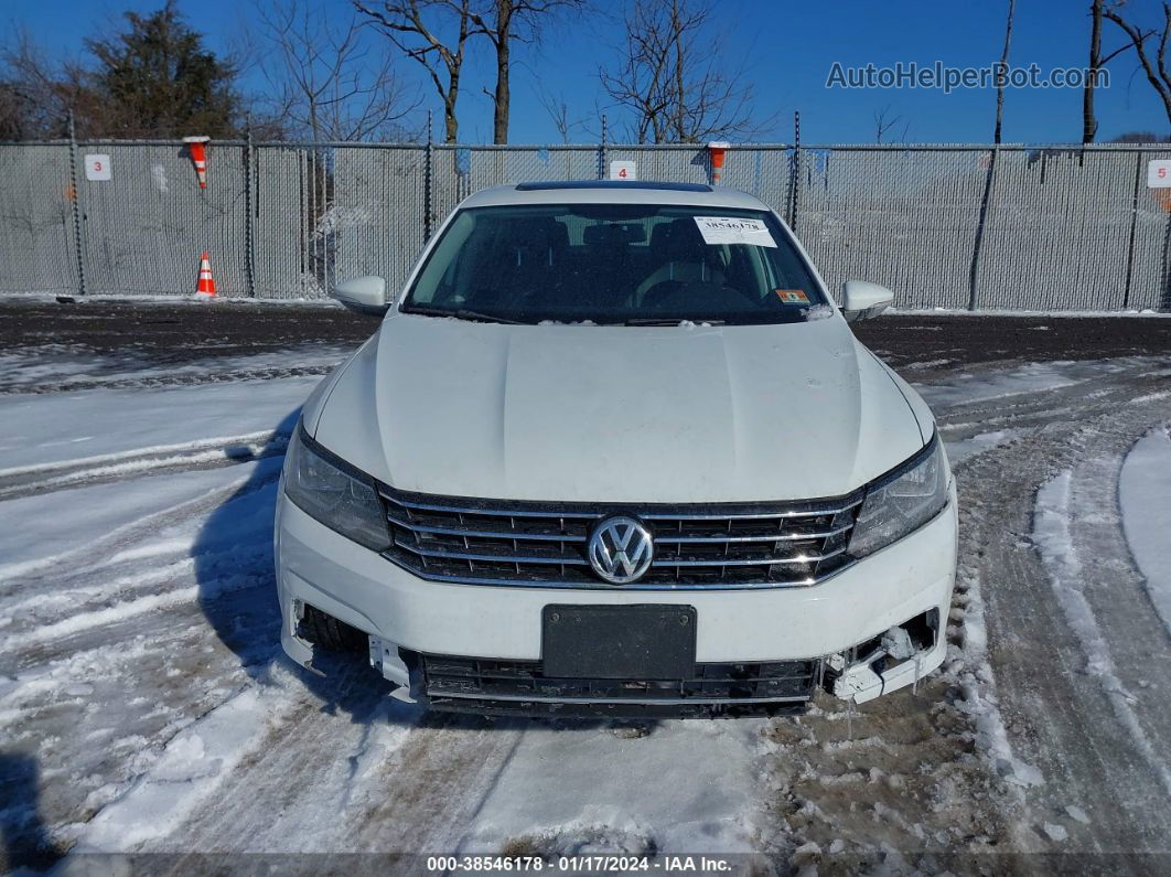 2017 Volkswagen Passat 1.8t Se White vin: 1VWBT7A30HC023805