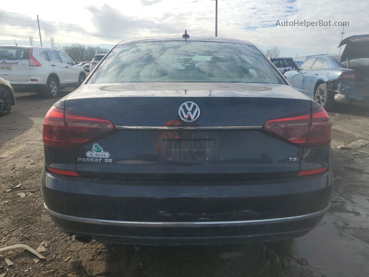 2017 Volkswagen Passat Se Black vin: 1VWBT7A30HC047912