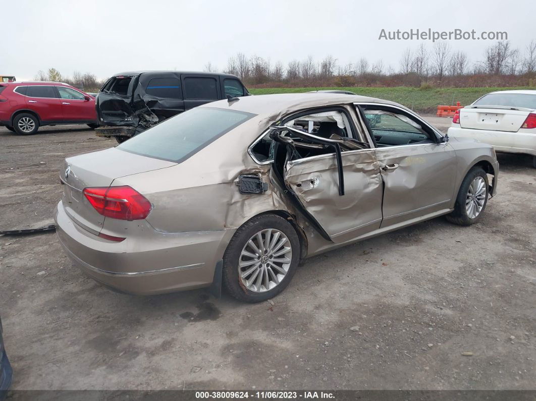 2016 Volkswagen Passat 1.8t Se Beige vin: 1VWBT7A31GC016151