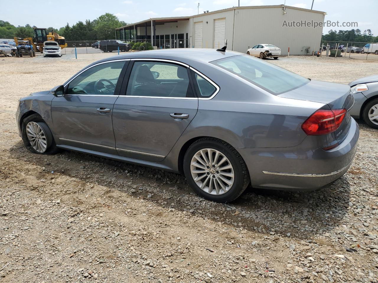 2016 Volkswagen Passat Se Gray vin: 1VWBT7A31GC029675