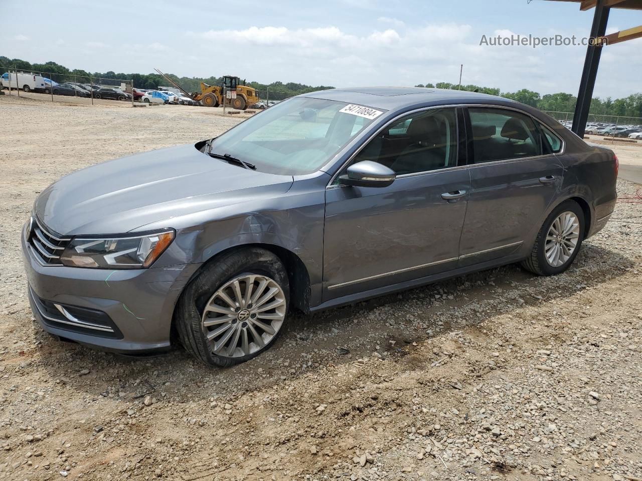 2016 Volkswagen Passat Se Gray vin: 1VWBT7A31GC029675