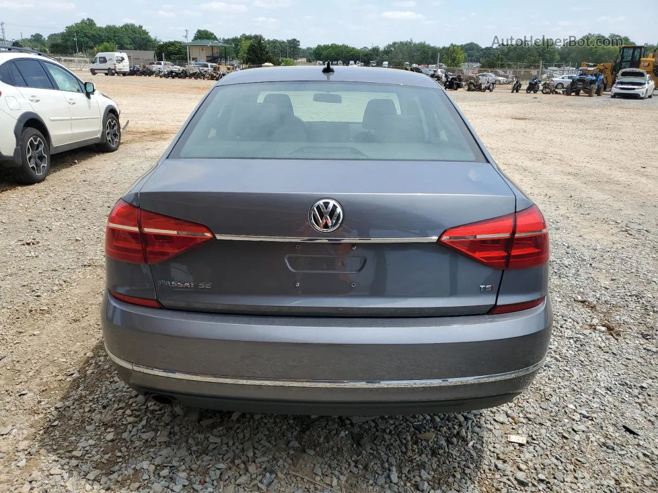 2016 Volkswagen Passat Se Gray vin: 1VWBT7A31GC029675