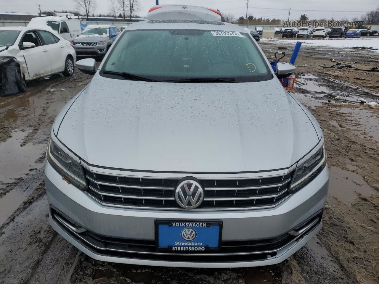 2016 Volkswagen Passat Se Серебряный vin: 1VWBT7A31GC058903