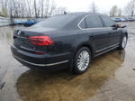 2017 Volkswagen Passat Se Черный vin: 1VWBT7A31HC012022