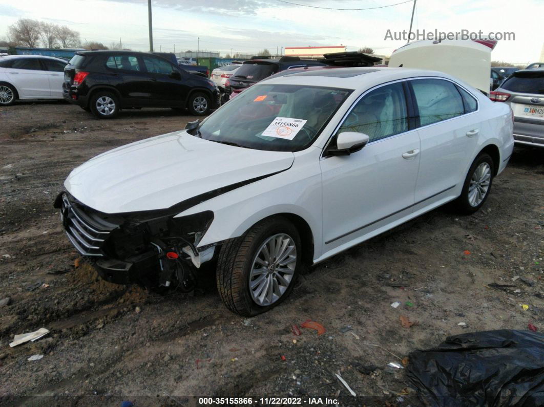 2017 Volkswagen Passat 1.8t Se White vin: 1VWBT7A31HC028270