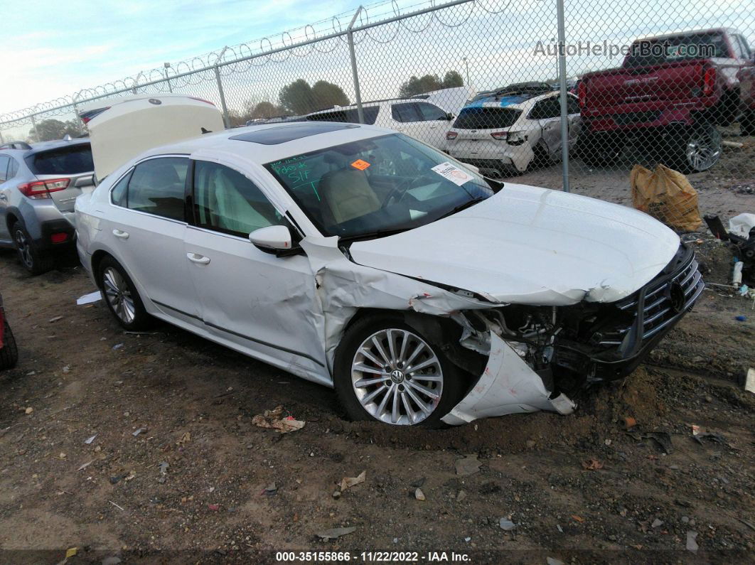 2017 Volkswagen Passat 1.8t Se White vin: 1VWBT7A31HC028270