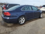 2015 Volkswagen Passat Se Blue vin: 1VWBT7A32FC033684