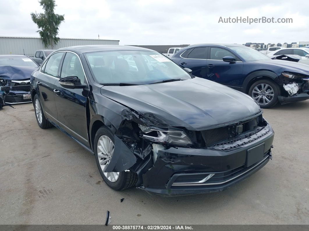 2016 Volkswagen Passat 1.8t Se Черный vin: 1VWBT7A32GC013176