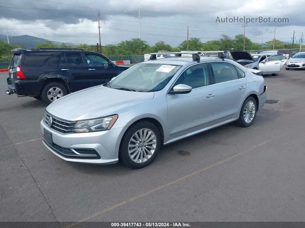 2016 Volkswagen Passat 1.8t Se Silver vin: 1VWBT7A32GC031287