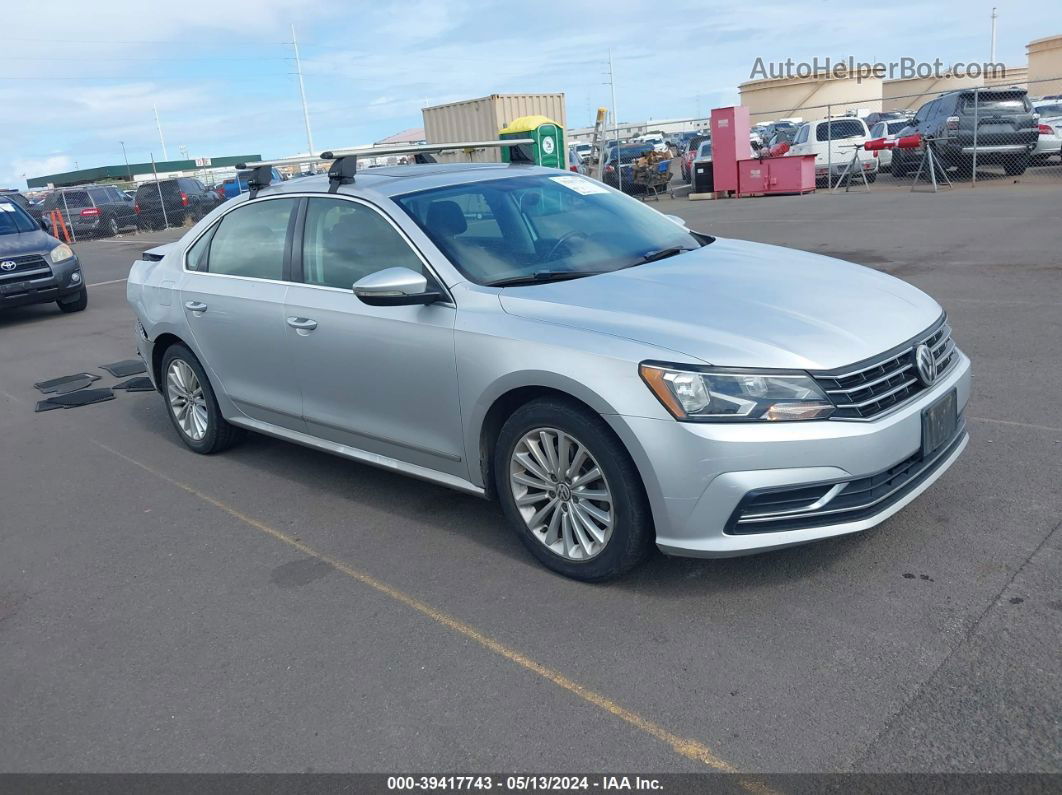 2016 Volkswagen Passat 1.8t Se Silver vin: 1VWBT7A32GC031287