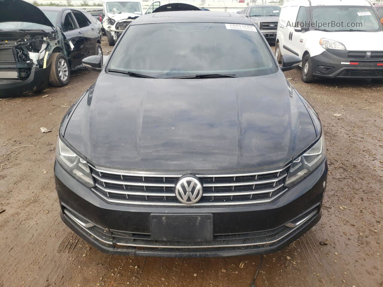 2017 Volkswagen Passat Se Black vin: 1VWBT7A32HC003667