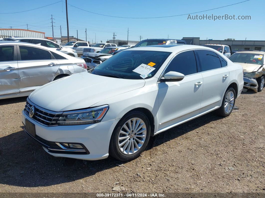 2017 Volkswagen Passat 1.8t Se White vin: 1VWBT7A32HC012014