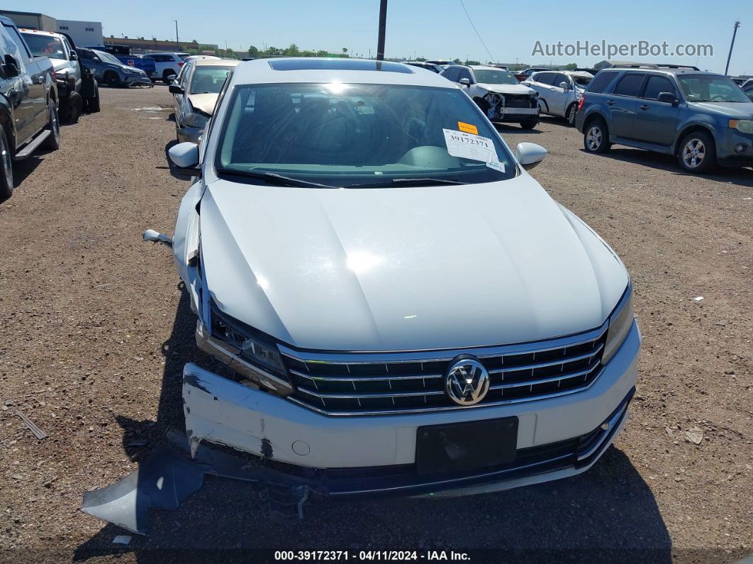 2017 Volkswagen Passat 1.8t Se White vin: 1VWBT7A32HC012014