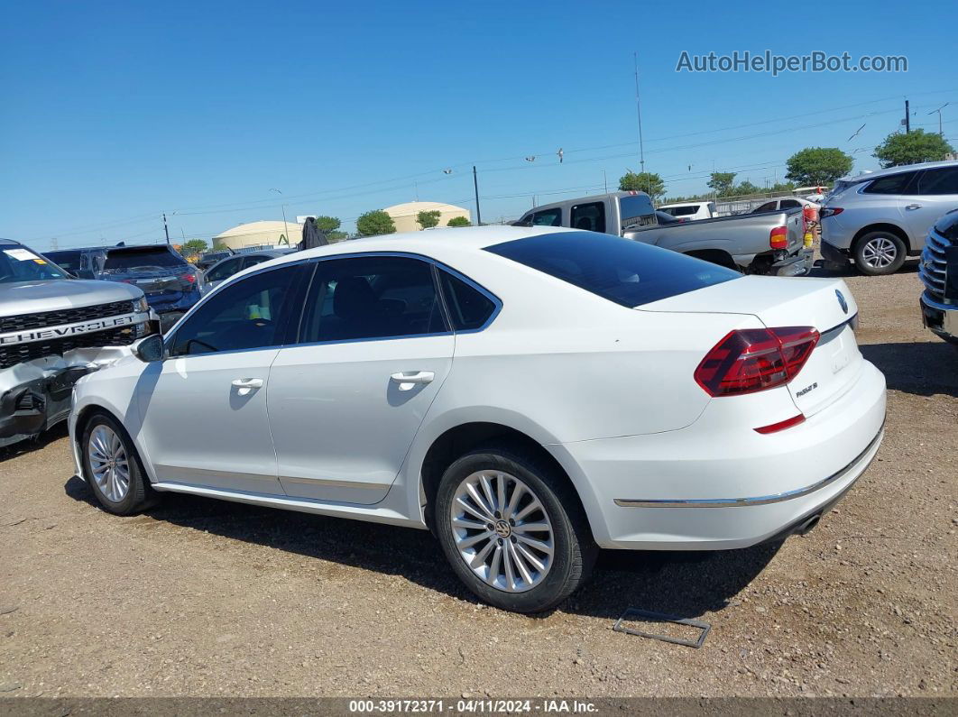 2017 Volkswagen Passat 1.8t Se White vin: 1VWBT7A32HC012014