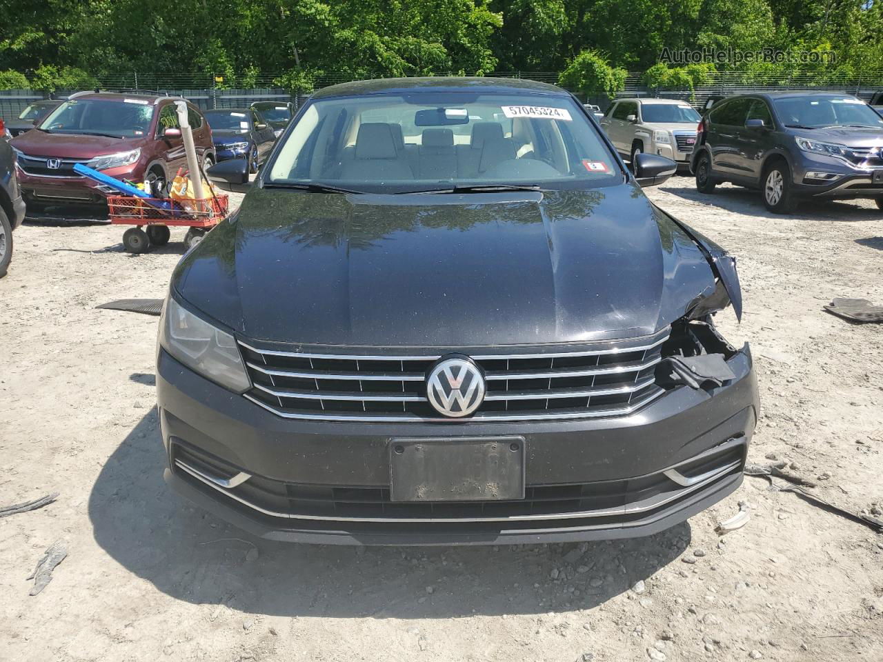 2017 Volkswagen Passat Se Black vin: 1VWBT7A32HC016936