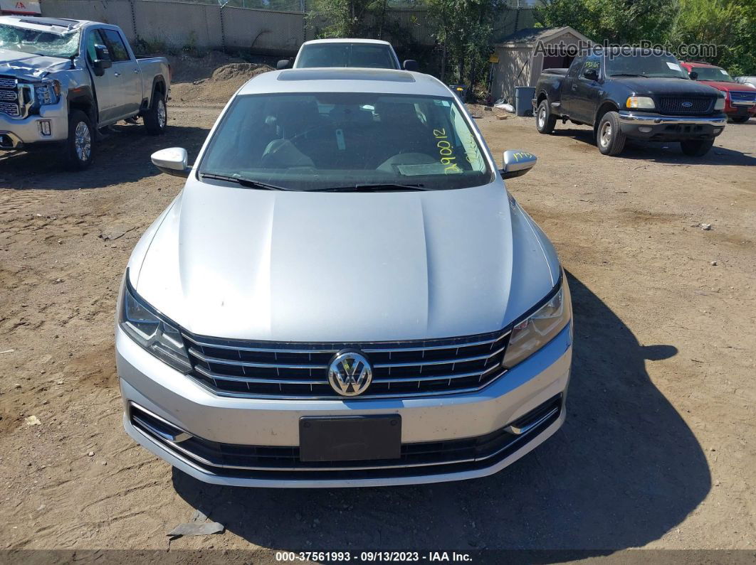 2017 Volkswagen Passat 1.8t Se Серебряный vin: 1VWBT7A32HC025362