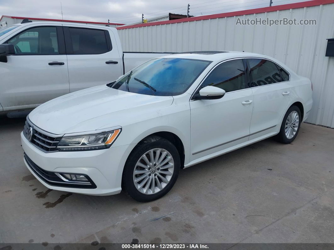 2017 Volkswagen Passat 1.8t Se White vin: 1VWBT7A32HC031808