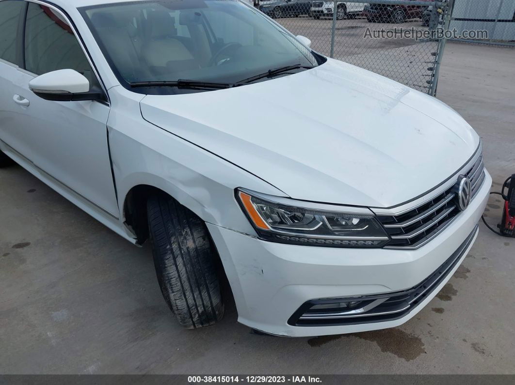 2017 Volkswagen Passat 1.8t Se White vin: 1VWBT7A32HC031808