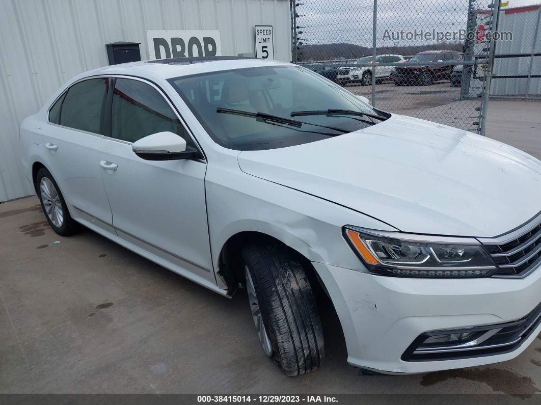 2017 Volkswagen Passat 1.8t Se White vin: 1VWBT7A32HC031808