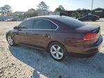 2014 Volkswagen Passat Se Burgundy vin: 1VWBT7A33EC037306