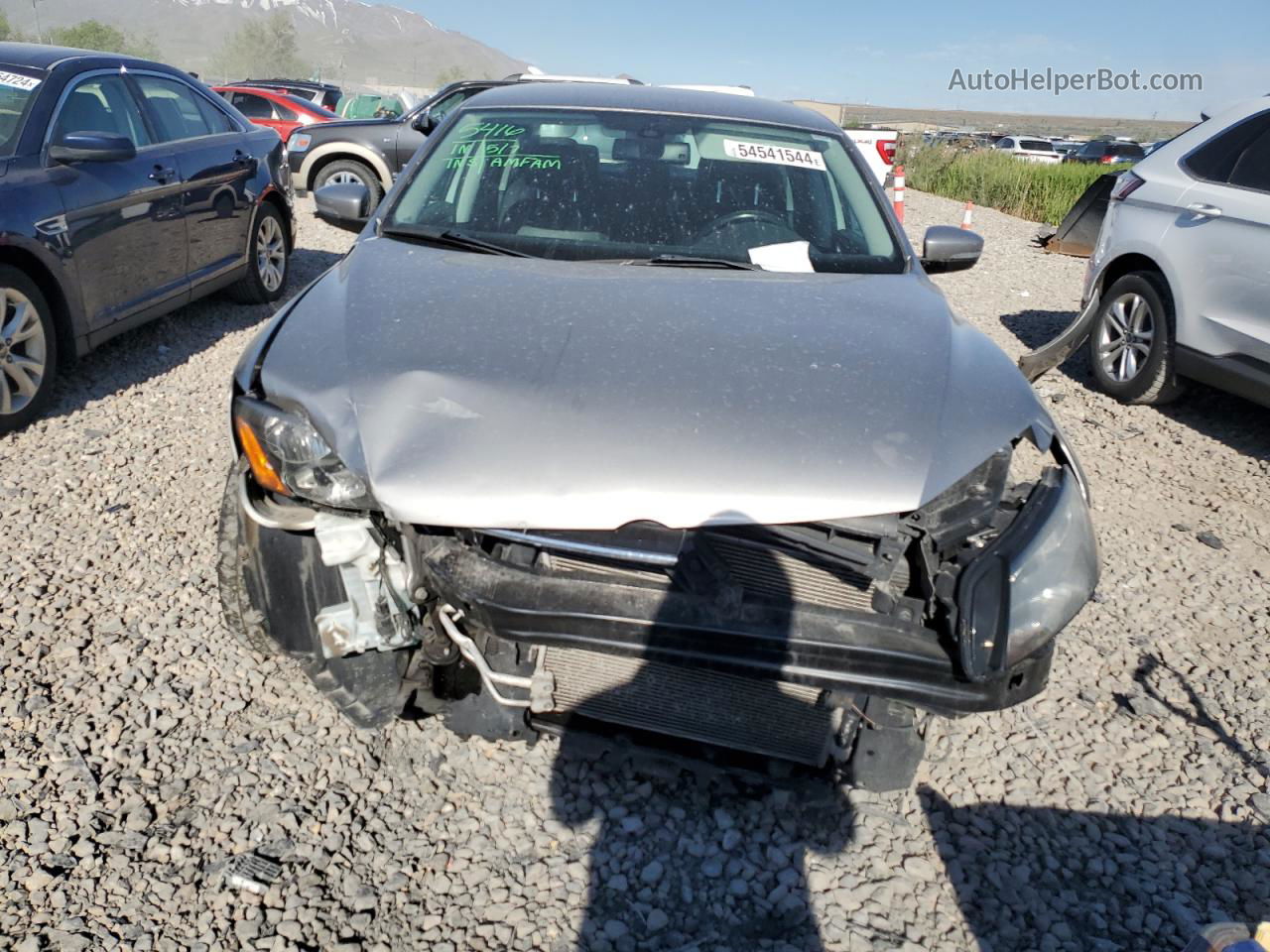 2014 Volkswagen Passat Se Silver vin: 1VWBT7A33EC041758