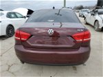 2014 Volkswagen Passat Se Темно-бордовый vin: 1VWBT7A33EC063601