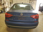 2016 Volkswagen Passat Se Синий vin: 1VWBT7A33GC014255