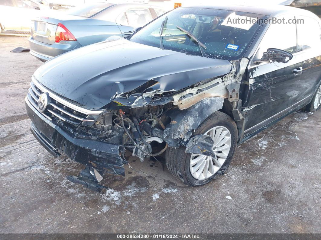 2016 Volkswagen Passat 1.8t Se Черный vin: 1VWBT7A33GC048972