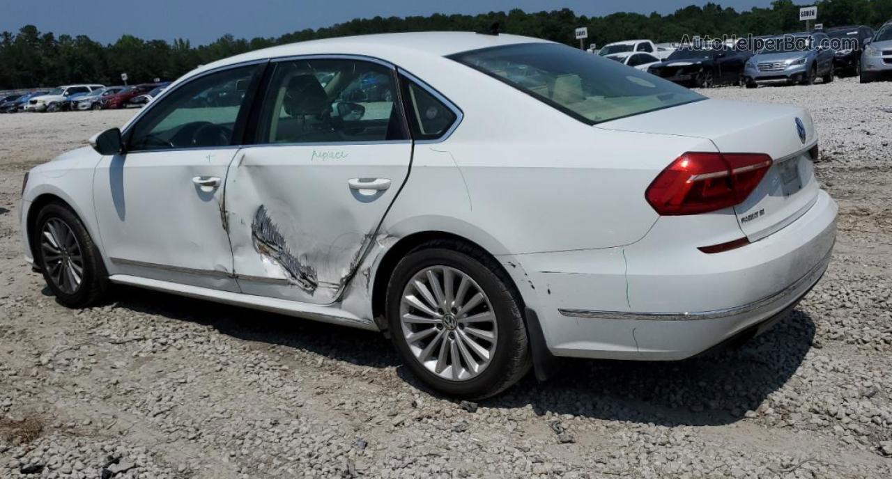 2016 Volkswagen Passat Se White vin: 1VWBT7A33GC049202