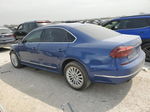 2017 Volkswagen Passat Se Синий vin: 1VWBT7A33HC014984