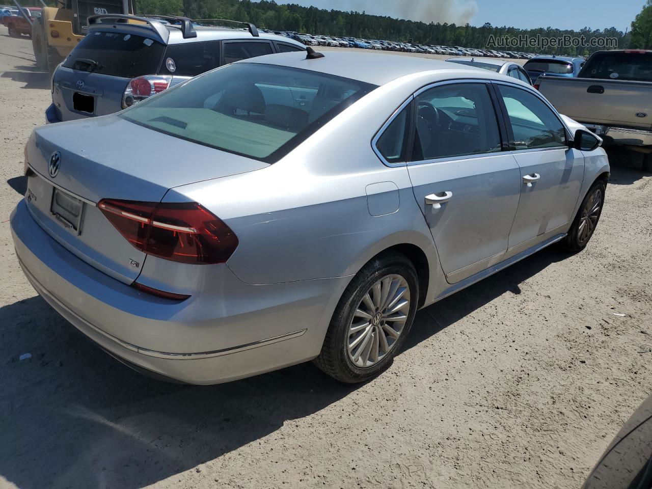 2017 Volkswagen Passat Se Серебряный vin: 1VWBT7A33HC026486