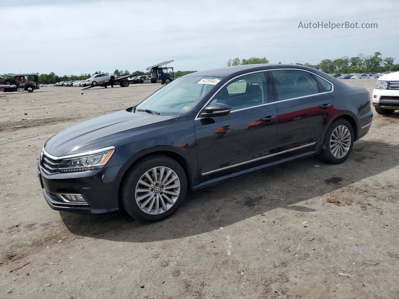 2017 Volkswagen Passat Se Black vin: 1VWBT7A33HC033602