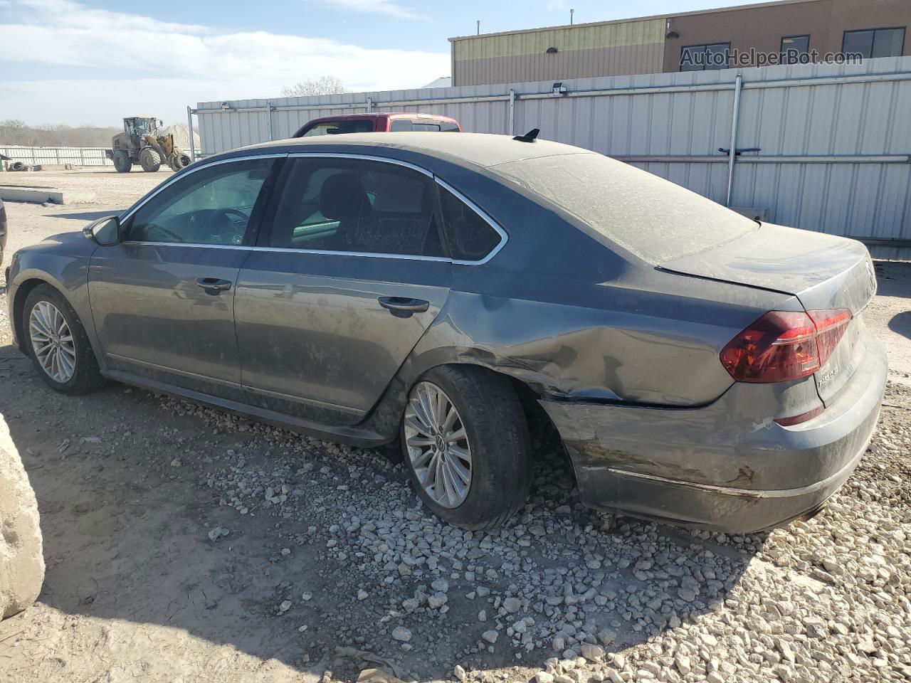 2017 Volkswagen Passat Se Gray vin: 1VWBT7A33HC067622