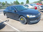 2014 Volkswagen Passat 1.8t Se Черный vin: 1VWBT7A34EC041316