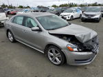 2014 Volkswagen Passat Se Silver vin: 1VWBT7A34EC084764