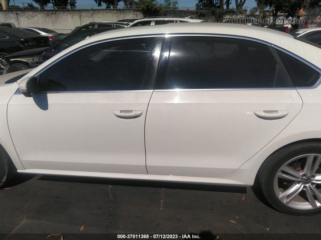 2014 Volkswagen Passat Se W/sunroof & Nav White vin: 1VWBT7A34EC091312