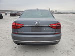 2016 Volkswagen Passat Se Gray vin: 1VWBT7A34GC008092